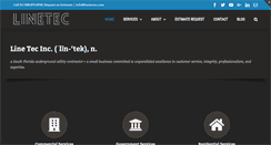 Desktop Screenshot of linetecinc.com